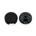 2pcs Plastic 3D Analog Controller Stick Cap Button Replacement Black F37703