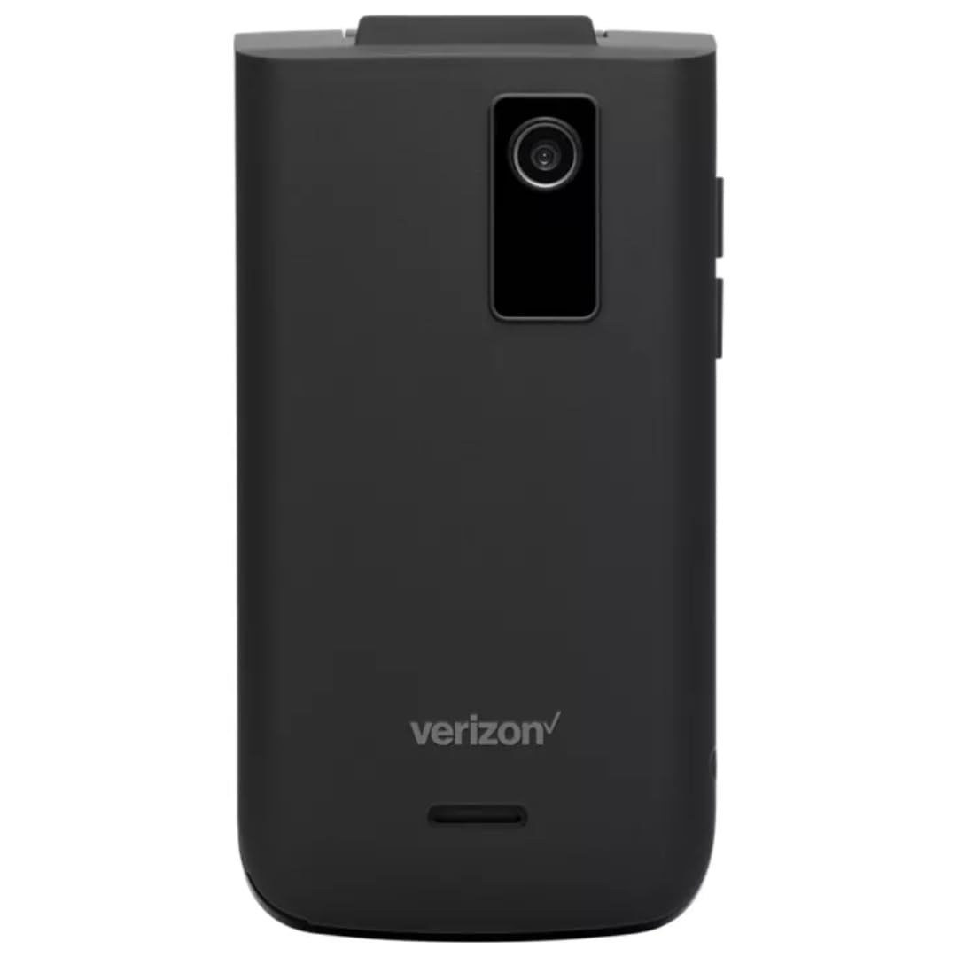 4G LTE Flip Phone with 2.8" Screen, Camera, Wi-Fi, Bluetooth, Unlocked - Black V293523