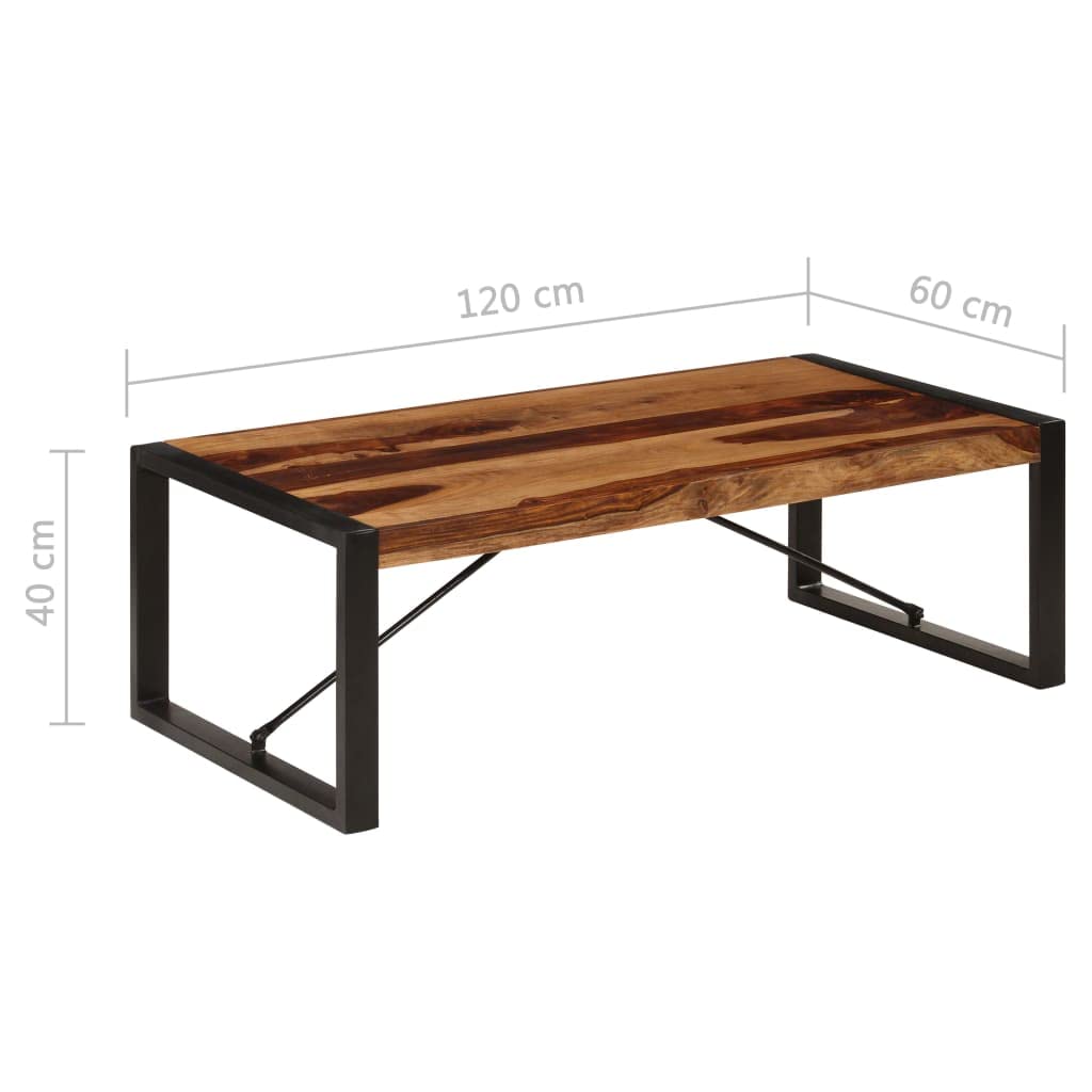 47.2"x23.6"x15.7" Solid Sheesham Wood Coffee Table O522146