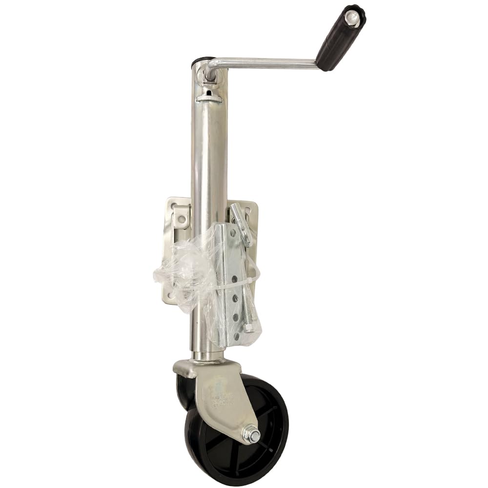 1,200 lbs. Capacity Zinc Coated Trailer Jack with 6" Caster T593977