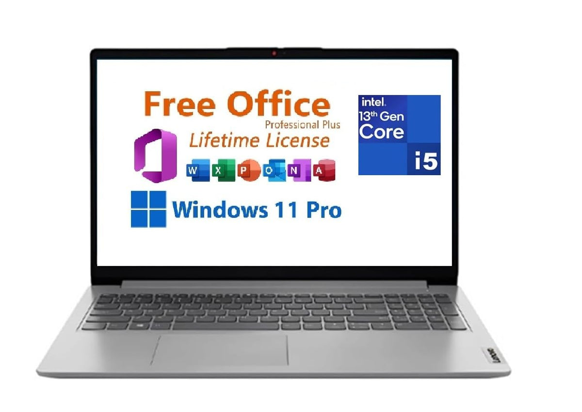 15.6" FHD Laptop, Intel Core i5, 16GB RAM, 256GB SSD, Cloud Grey E99030