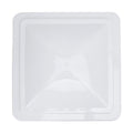 2 Pack 14 Inch White Polypropylene RV Roof Vent Cover T650
