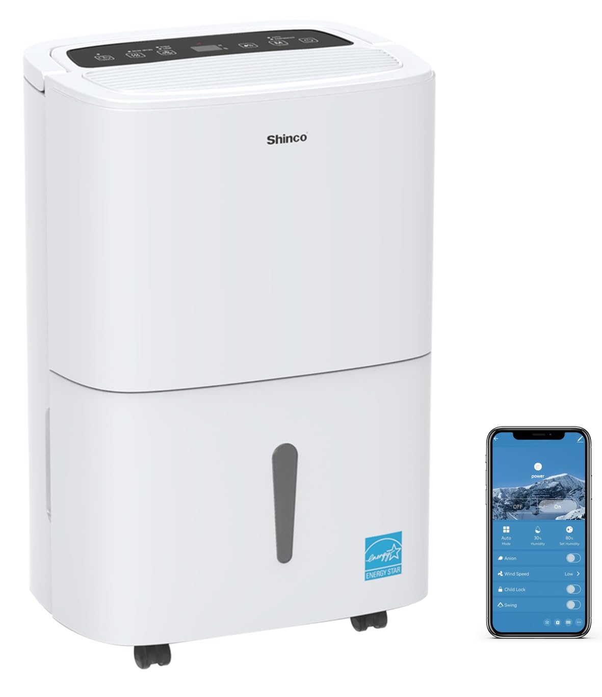 6,000 Sq.Ft Energy Star Dehumidifier with WIFI P874842