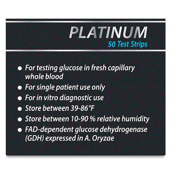Blood Glucose Test Strips, 50 Count I8441