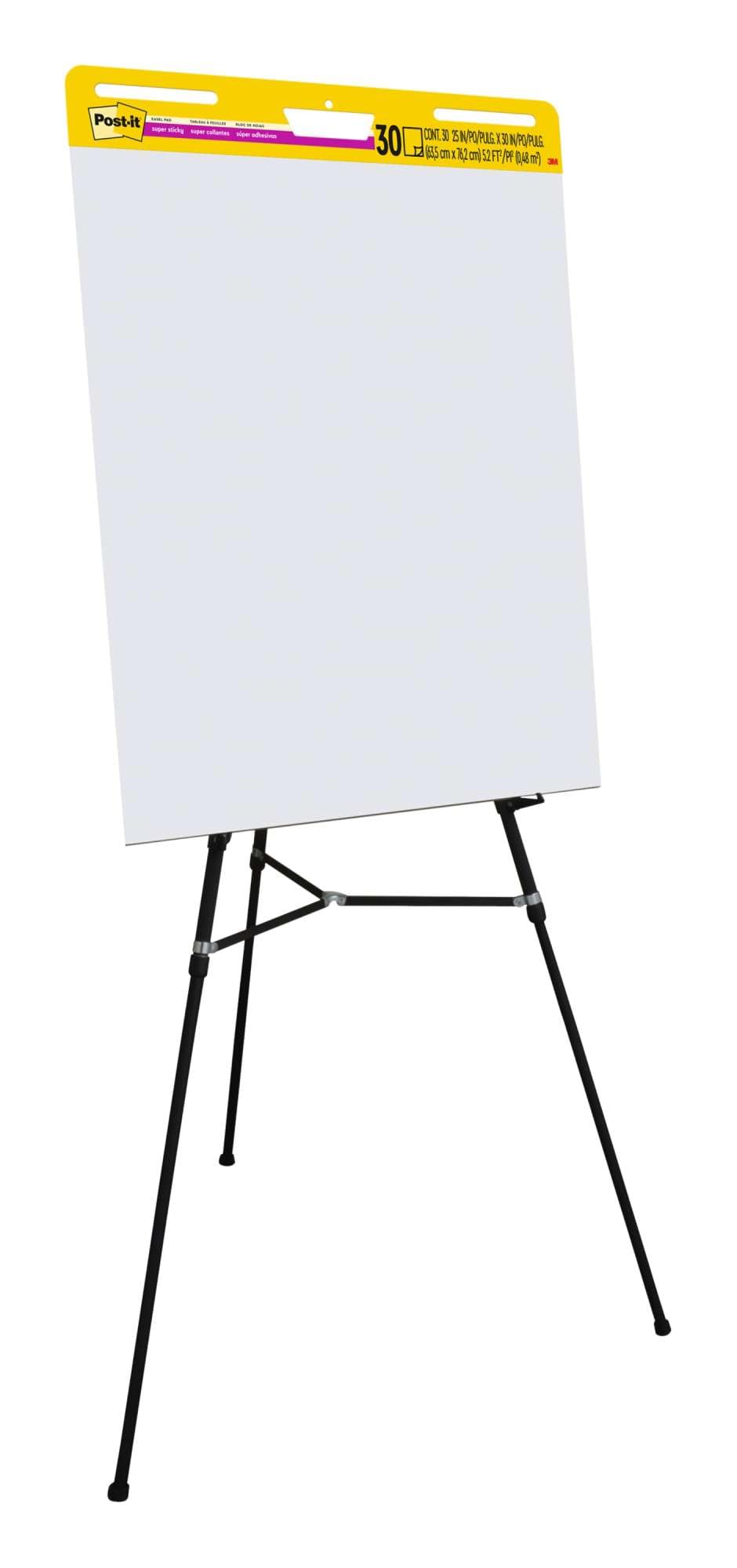 Self-Stick Easel Pad Value Pack, Quadrille Rule, 25 x 30, White, 30 Sheets, 4/Carton Y216468