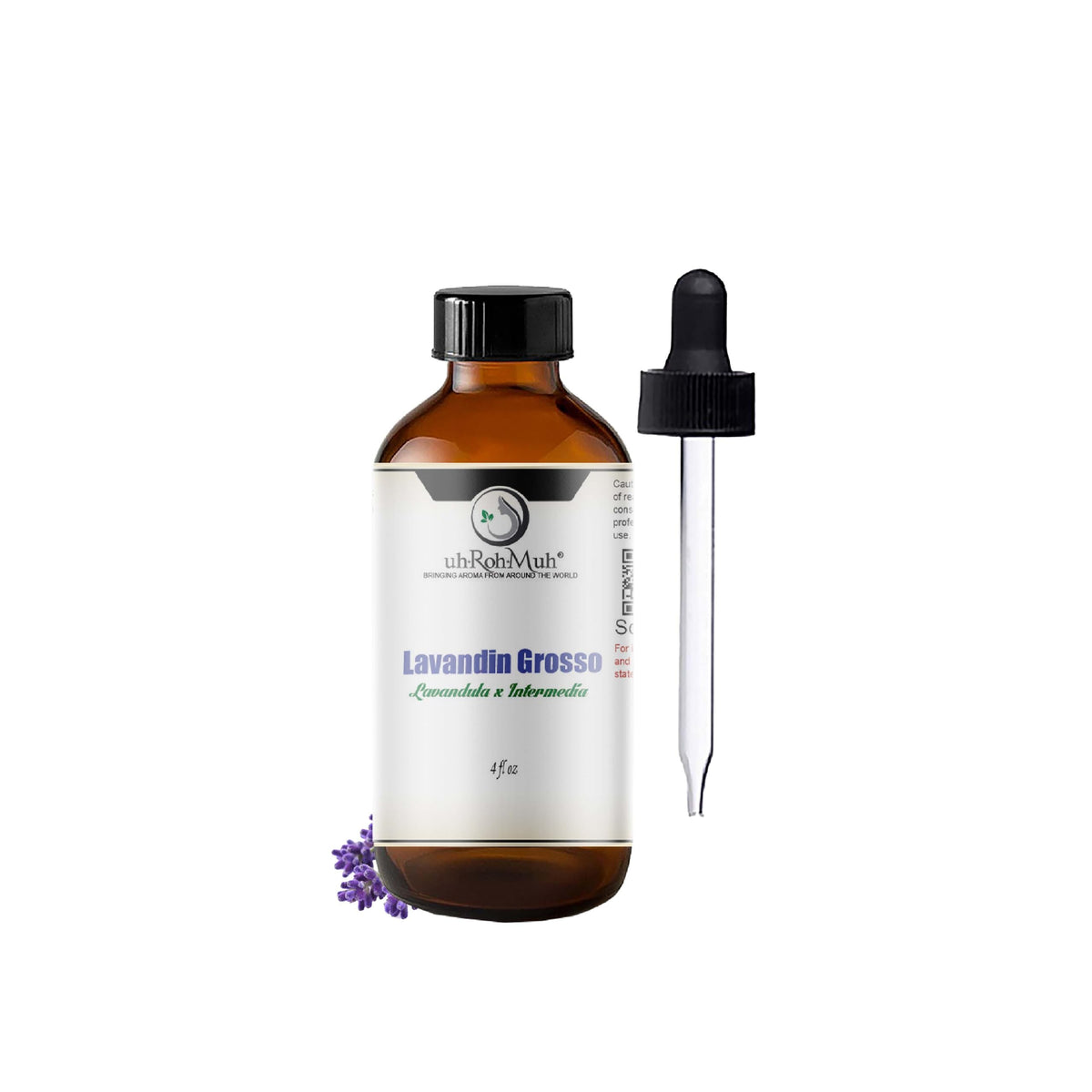 Organic Lavandin Grosso Essential Oil 4 Fl Oz U98368
