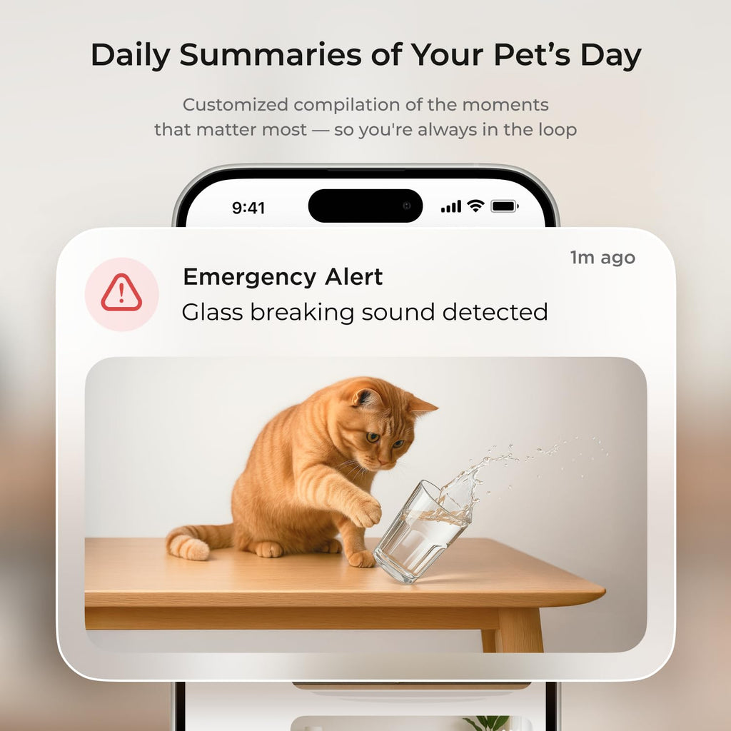 Wi-Fi Pan-Tilt Pet Camera F1188