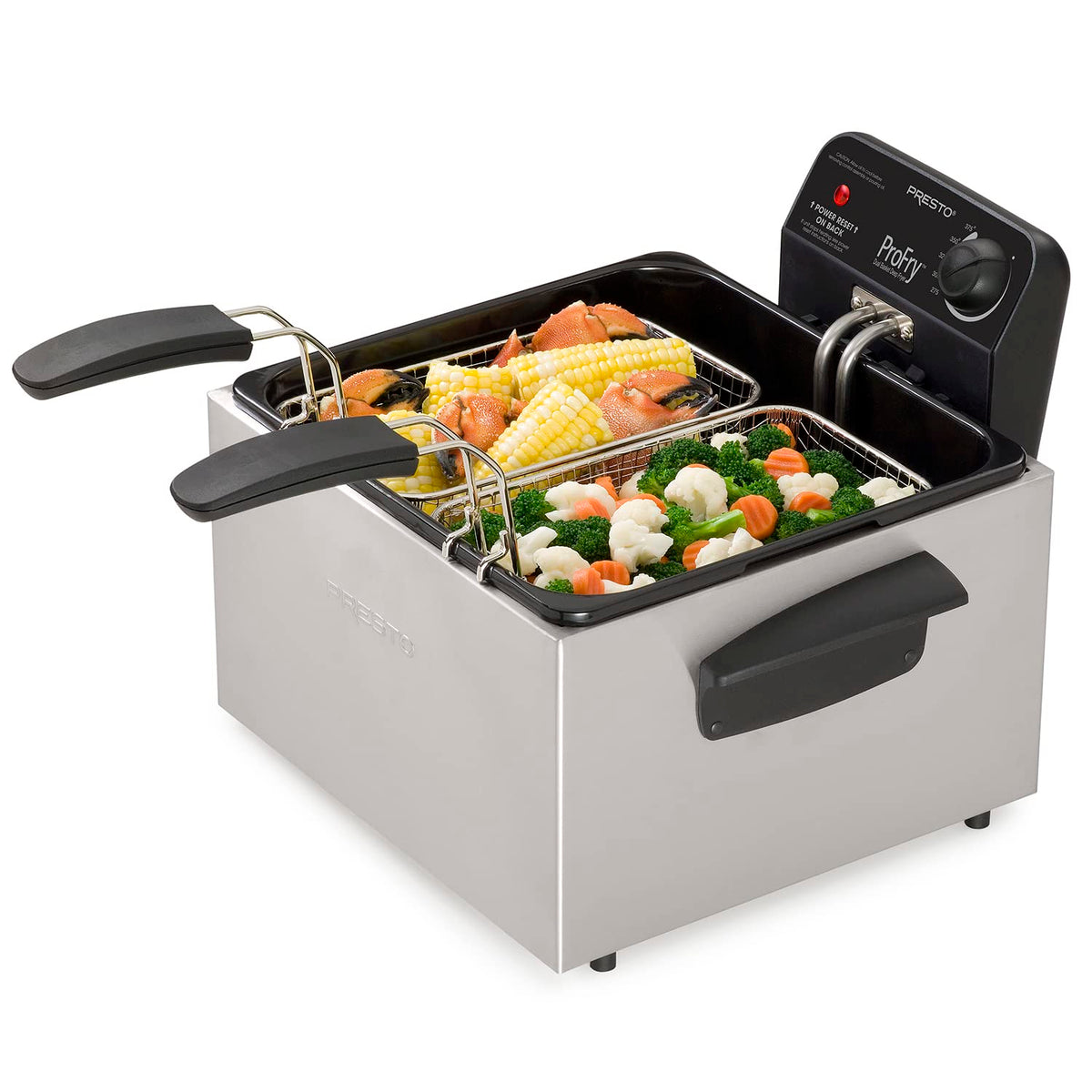 Dual Basket Deep Fryer E288