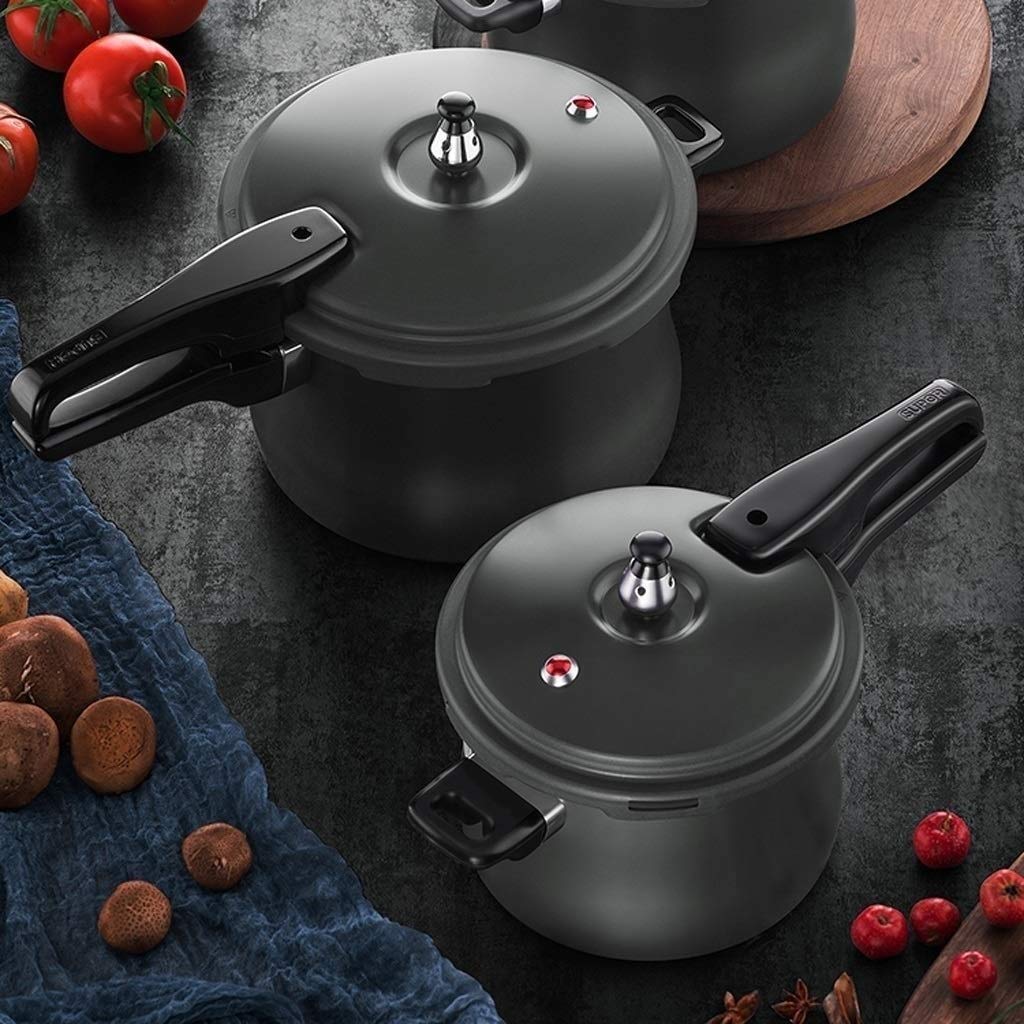 Black 3L Stainless Steel Pressure Cooker P633