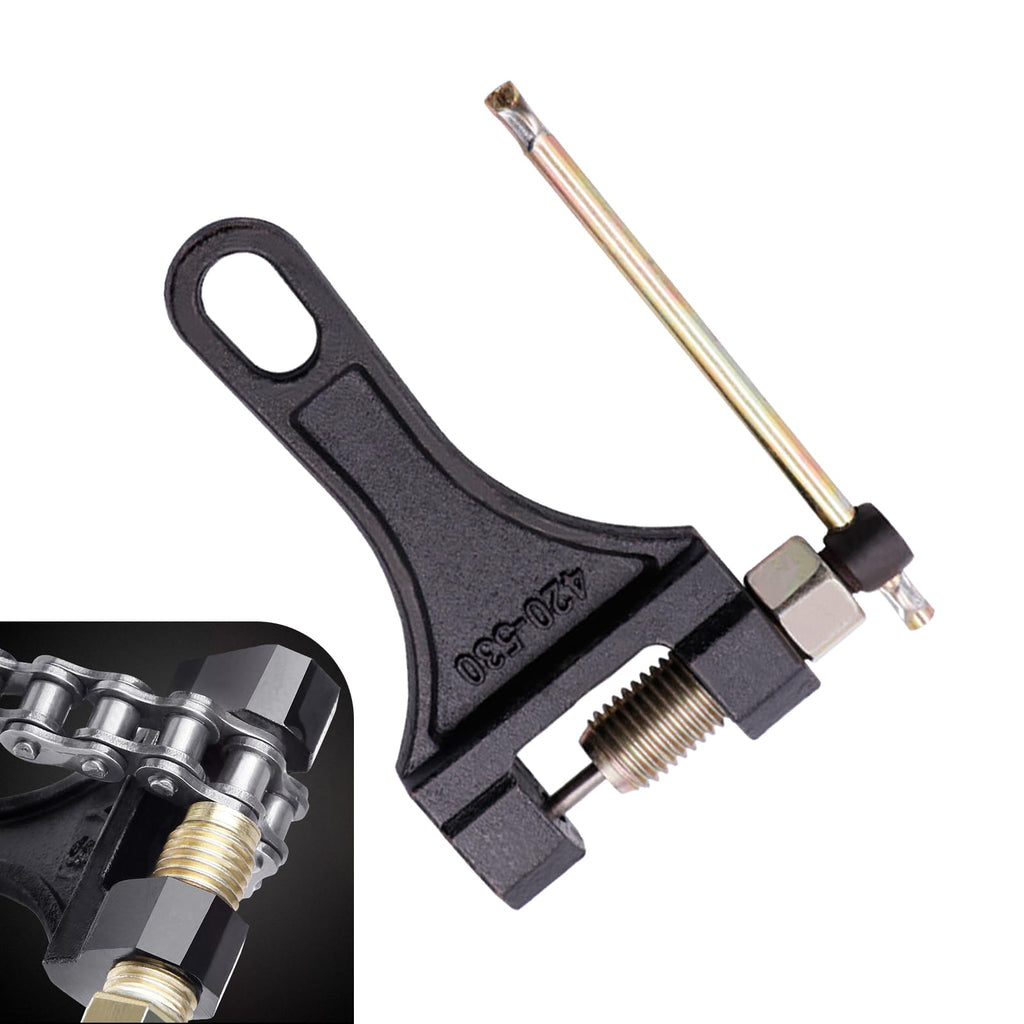 Motorcycle Chain Breaker Tool for 420-530 Roller Chains Y838