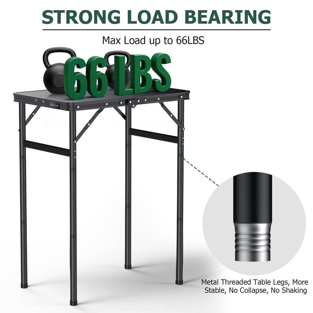Folding Camping Table 3 Adjustable Height G20733