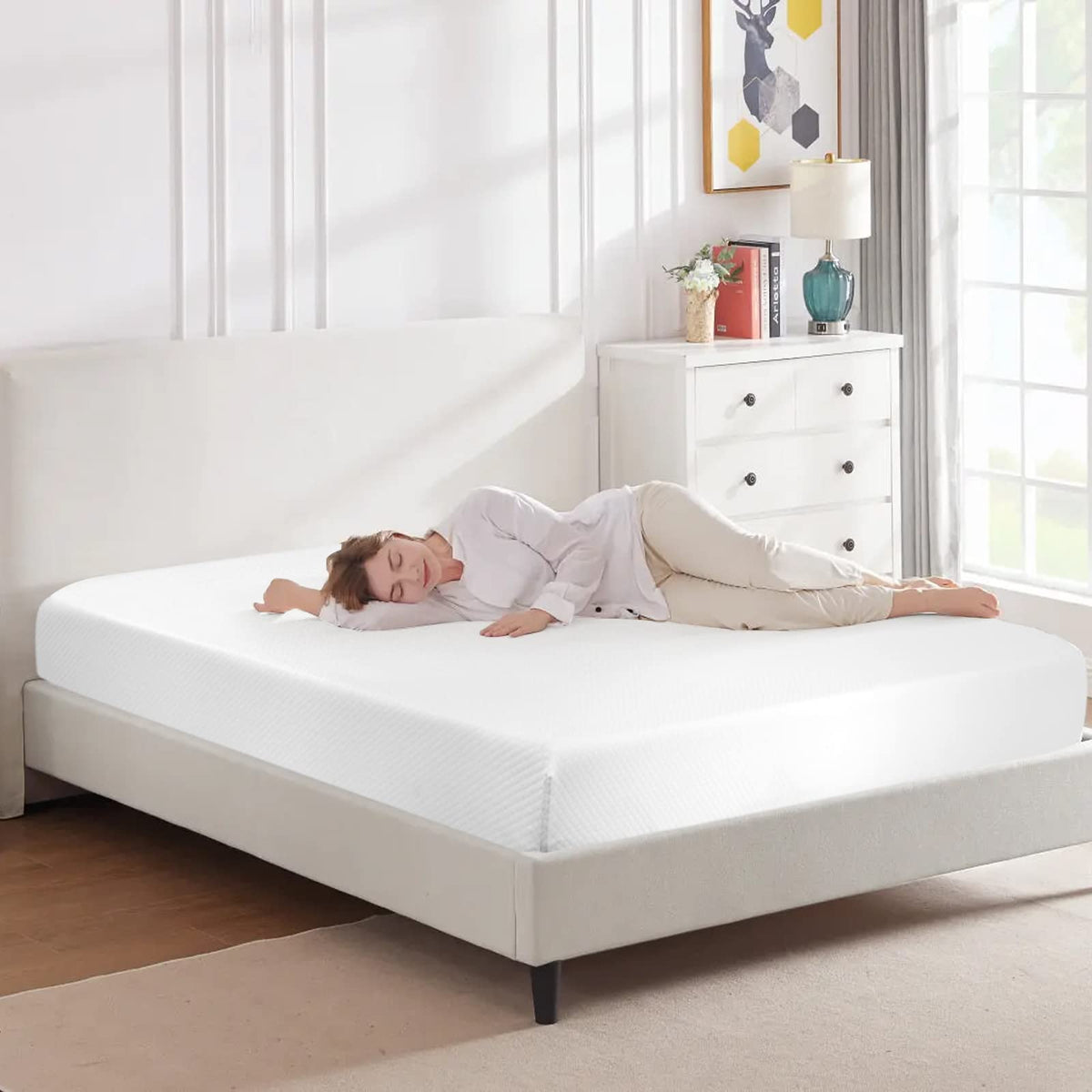 5 inch Gel Memory Foam Twin Mattress B597468