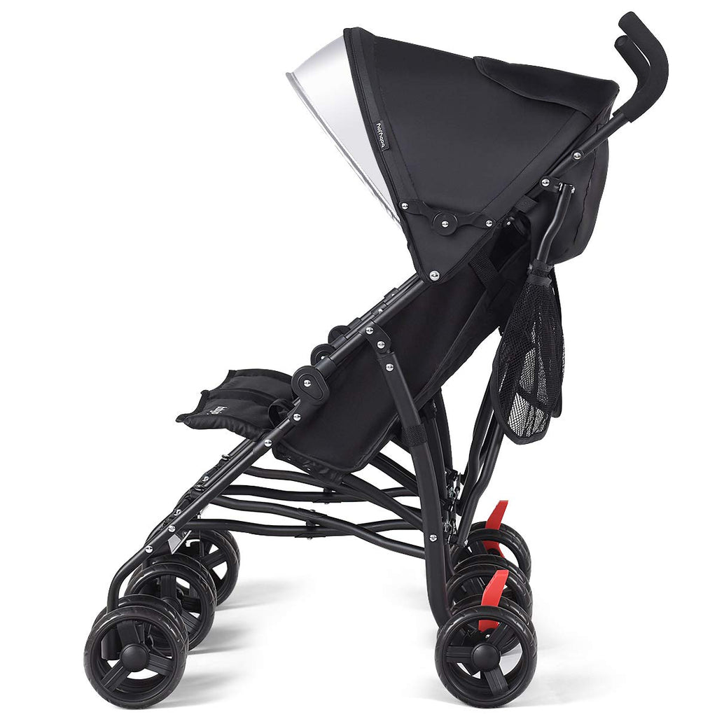 Lightweight Double Umbrella Stroller with Cup Holder and Adjustable Canopy Q1113