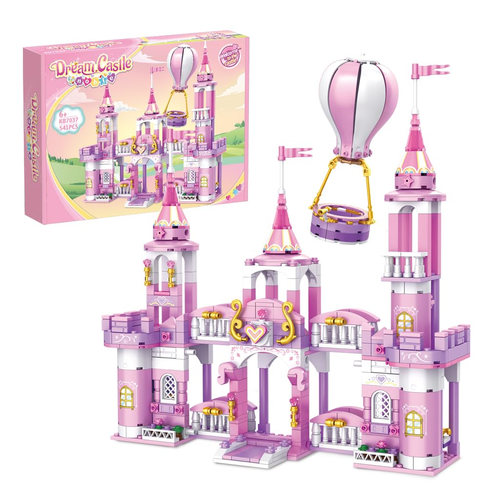 541 Pieces Multi Shaped Castle Building Blocks E959