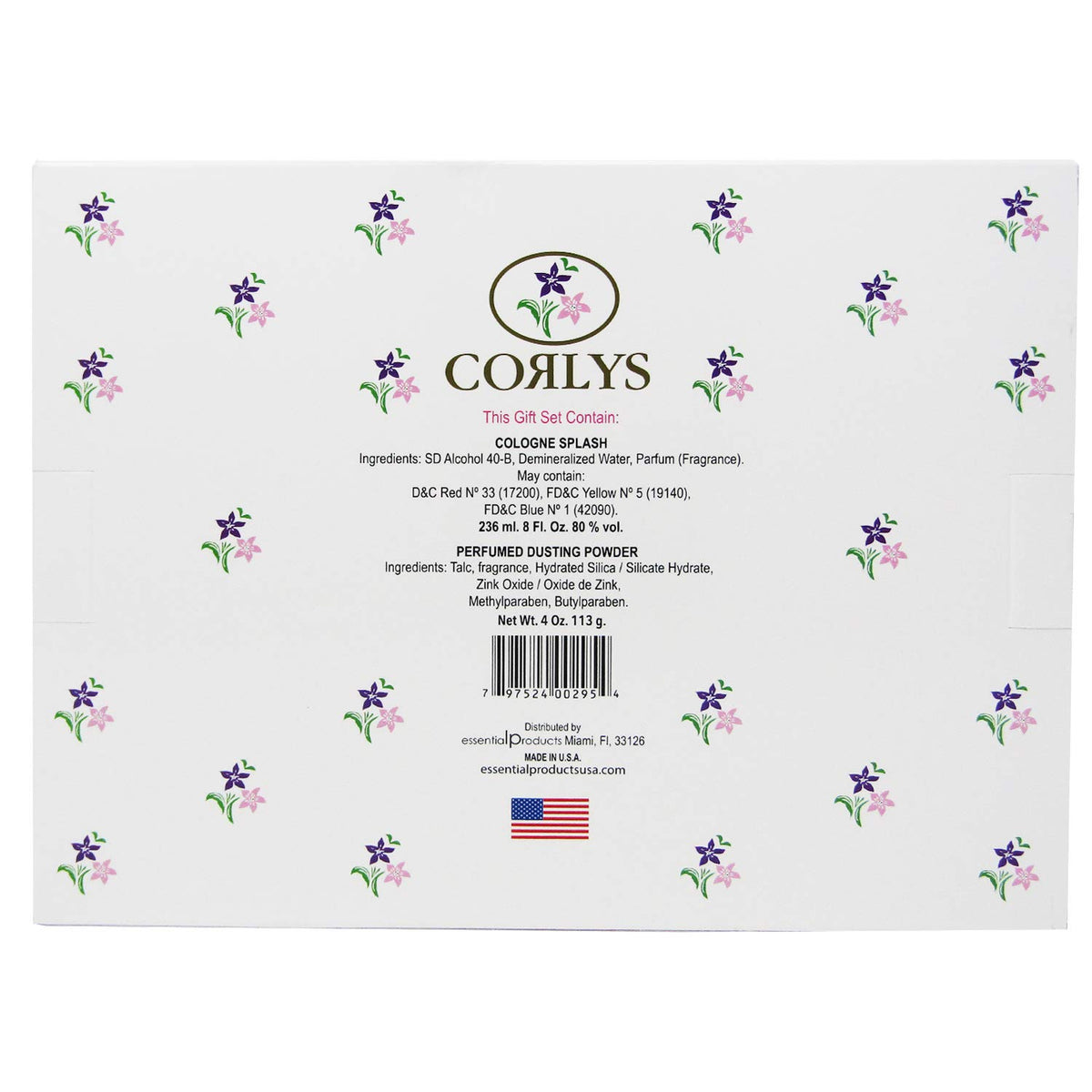 Violet Baby Cologne and Dusting Powder V251918