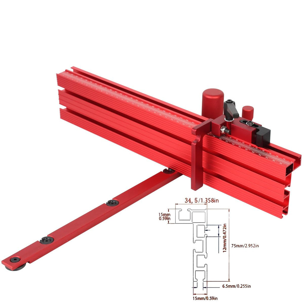 Table Saw Precision Miter System with Miter Fence & Bar Y841689