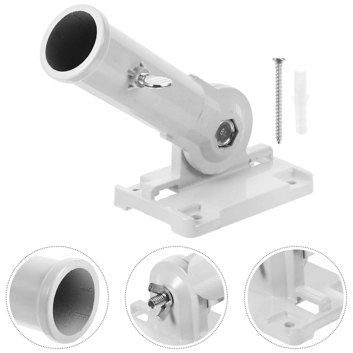 Flag Holder for House Banner Flagpole Mount W7924