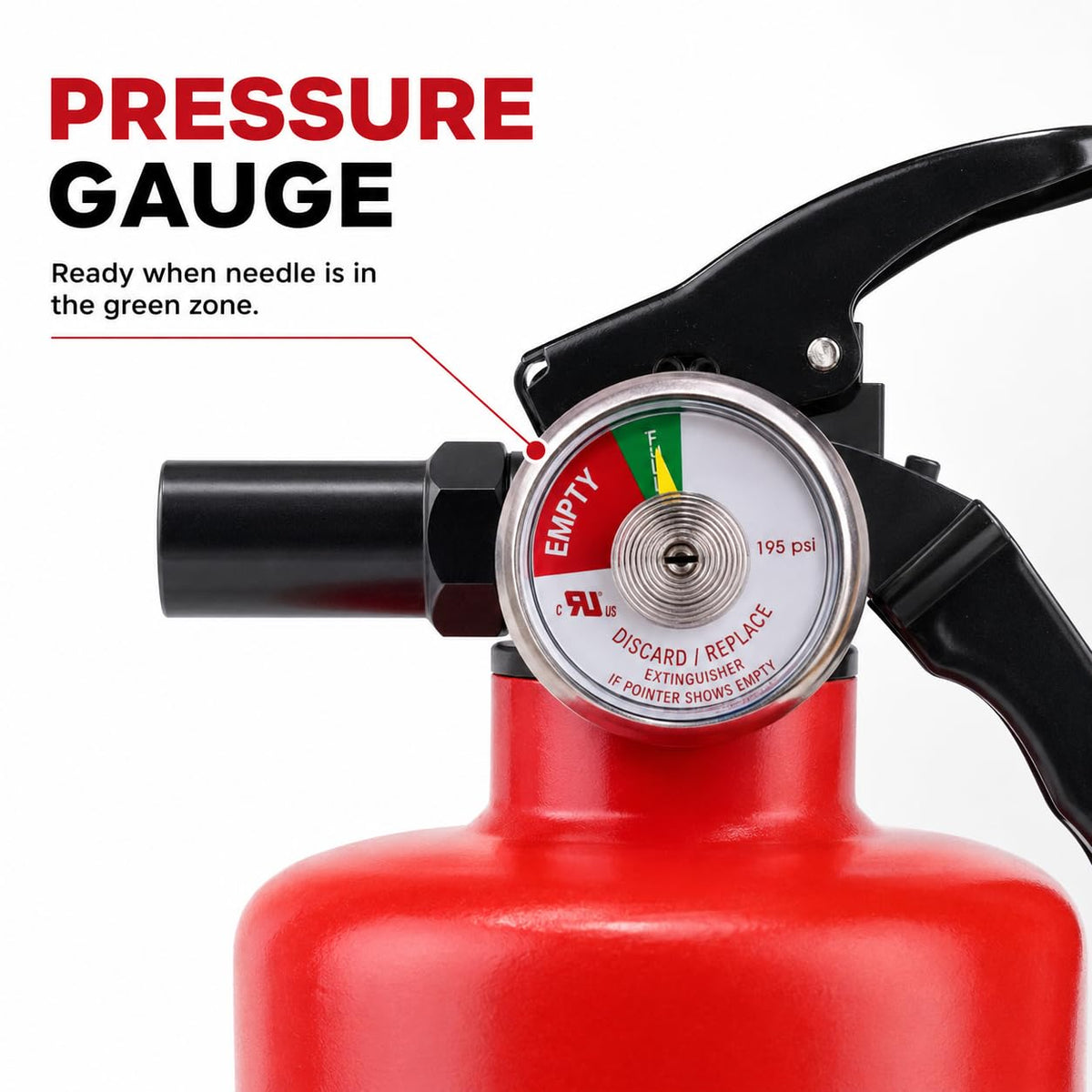 2.5 lb Rechargeable Dry Chemical Fire Extinguisher 4 Pack K590