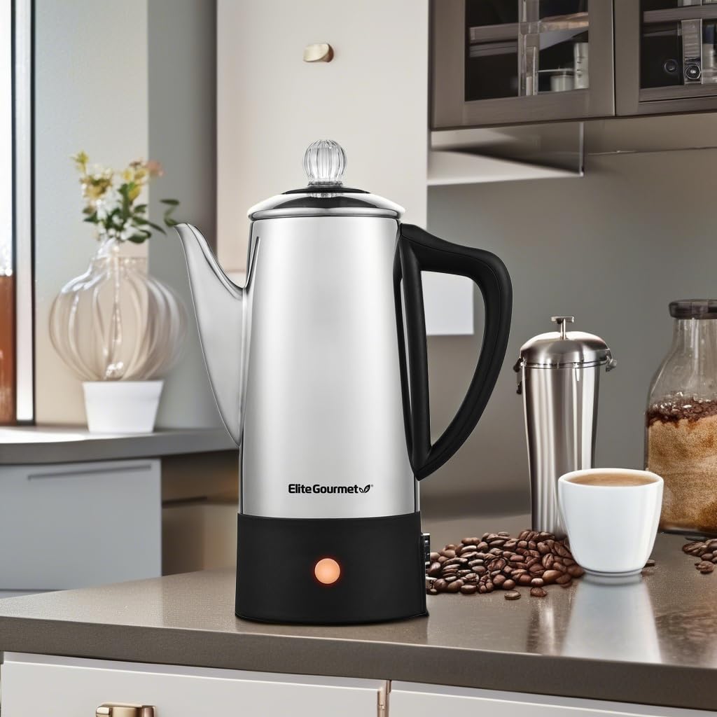 6-Cup Electric Coffee Percolator U687622
