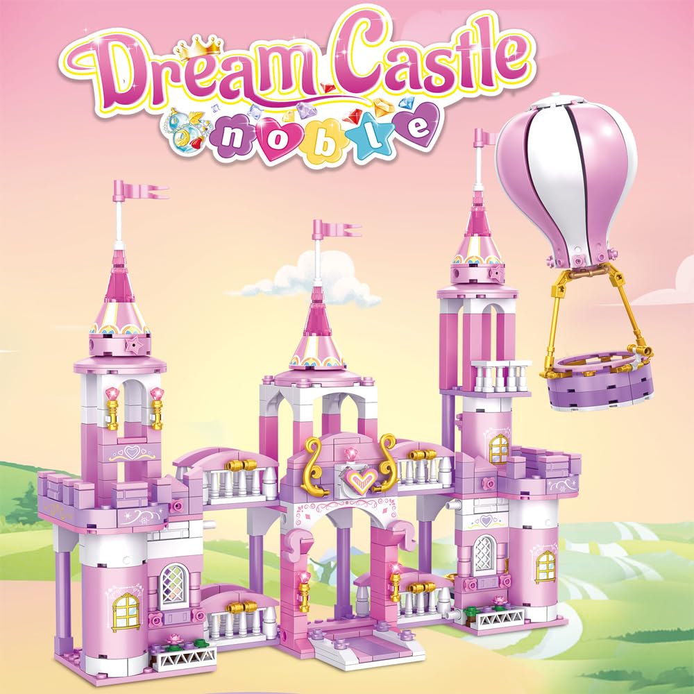 541 Pieces Multi Shaped Castle Building Blocks E959
