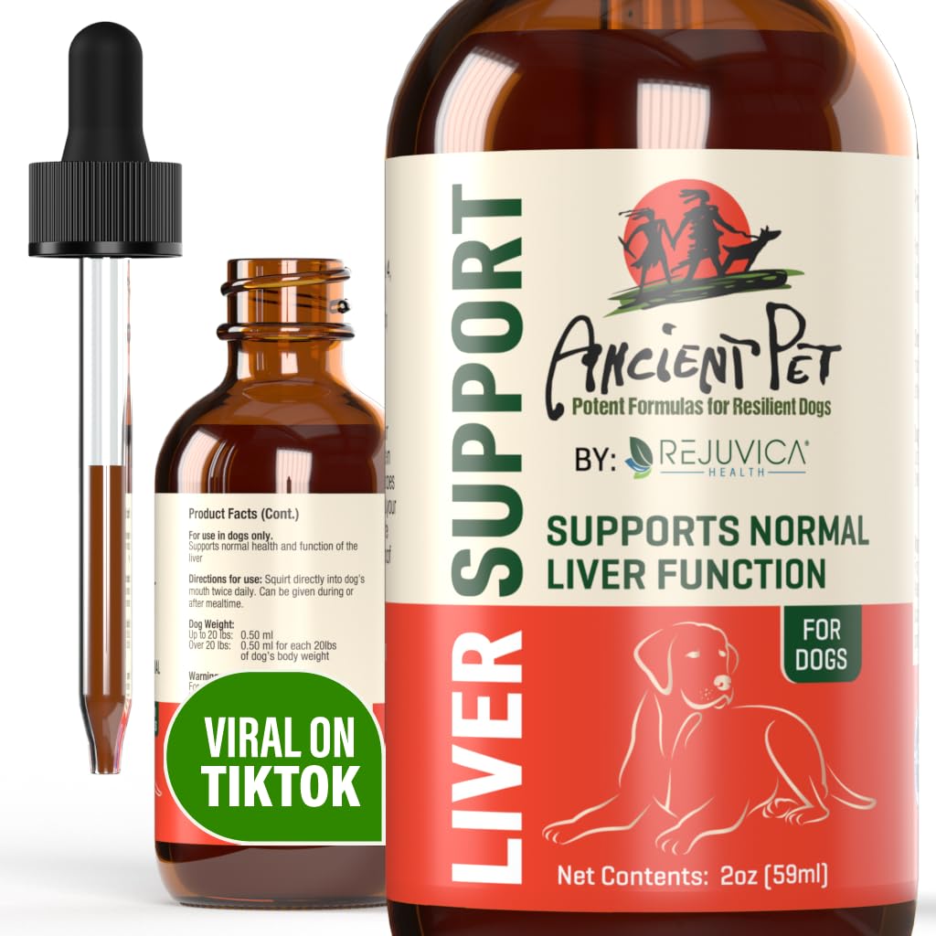 Milk Thistle & Dandelion Pet Liver Support Supplement F2219
