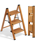 3 Step Lightweight Folding Step Stool V144