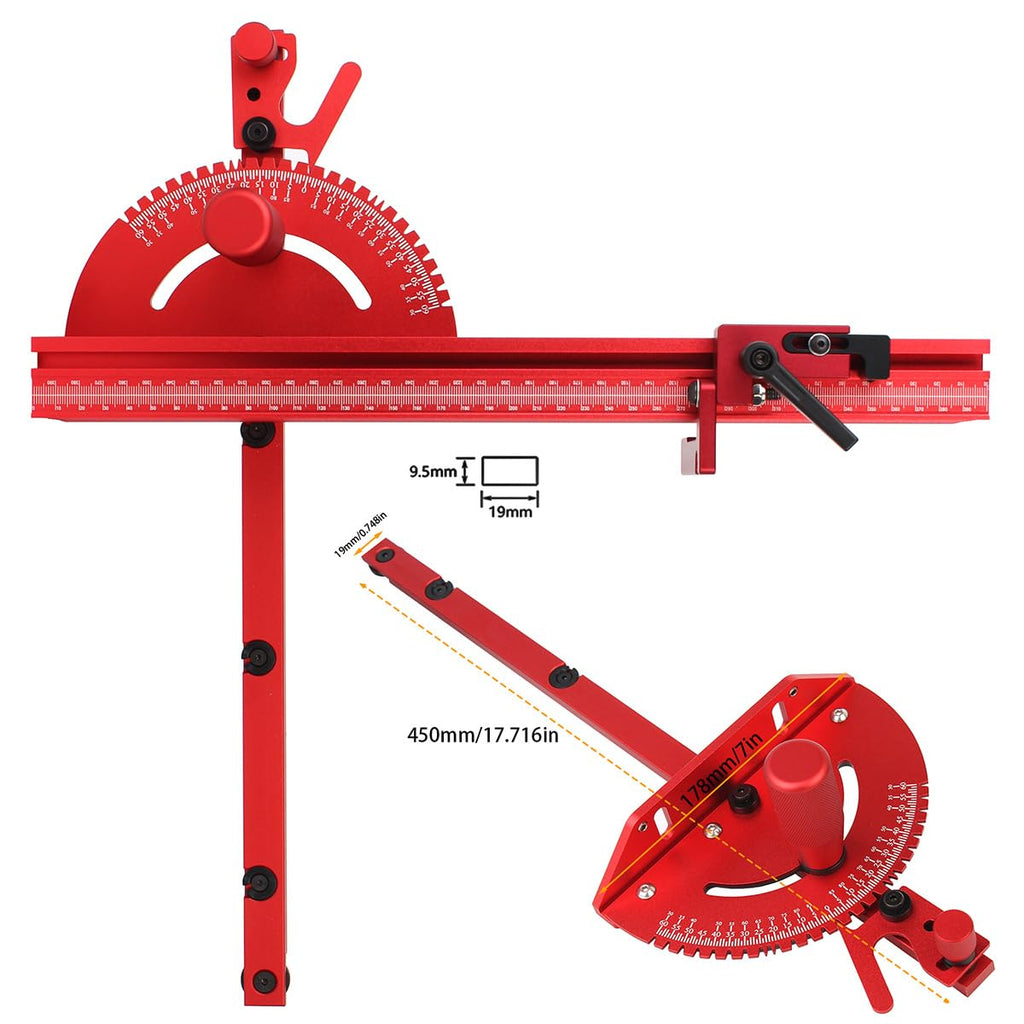 Table Saw Precision Miter System with Miter Fence & Bar Y841689