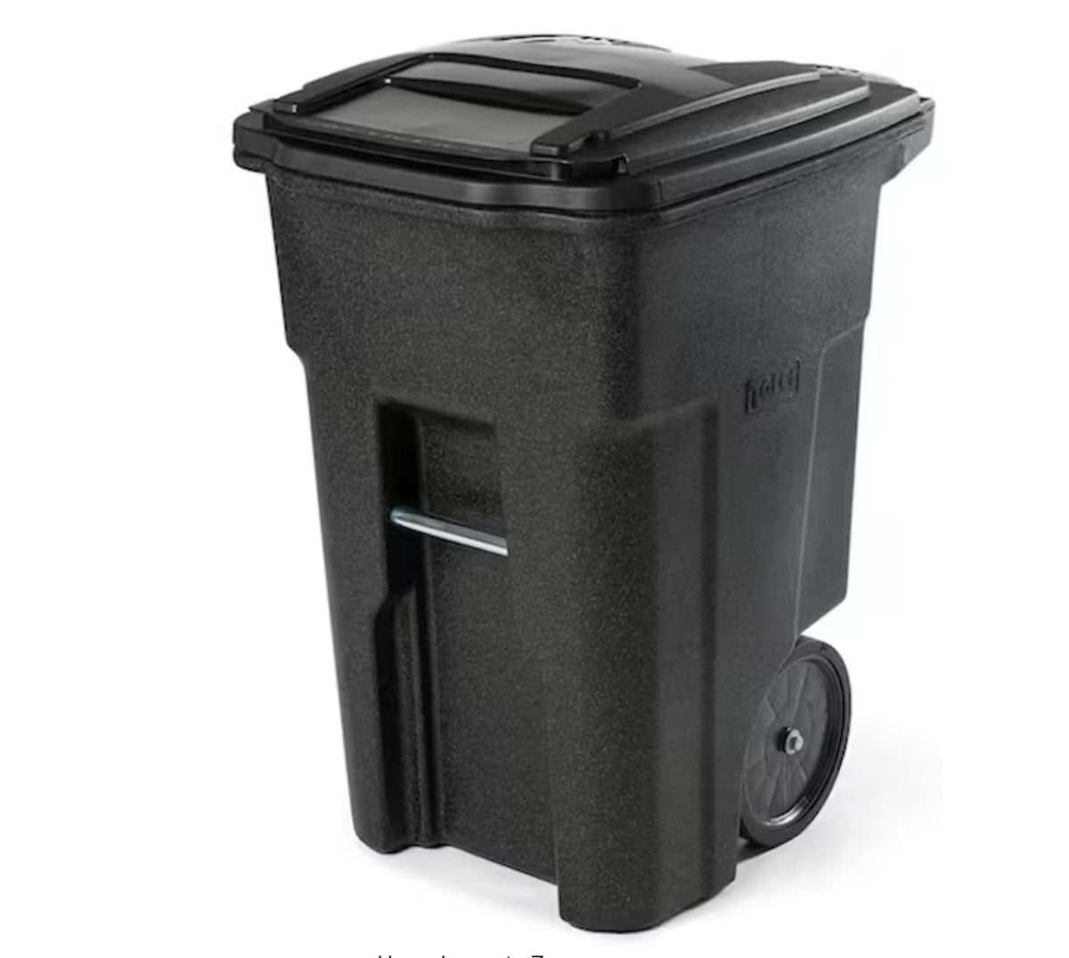 48 Gallon Trash Can with Quiet Wheels W855