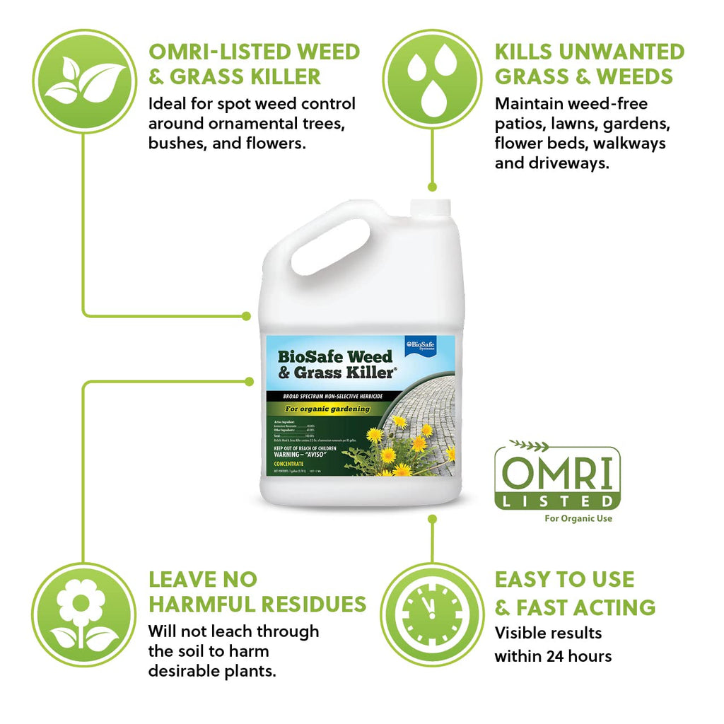 1 Gallon Water Soluble Weed & Grass Killer Concentrate R4831
