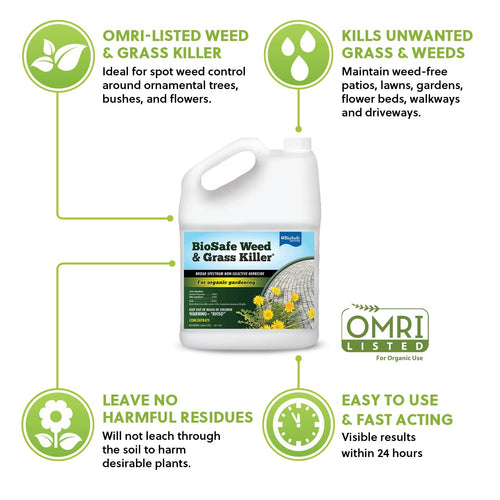 1 Gallon Water Soluble Weed & Grass Killer Concentrate R4831