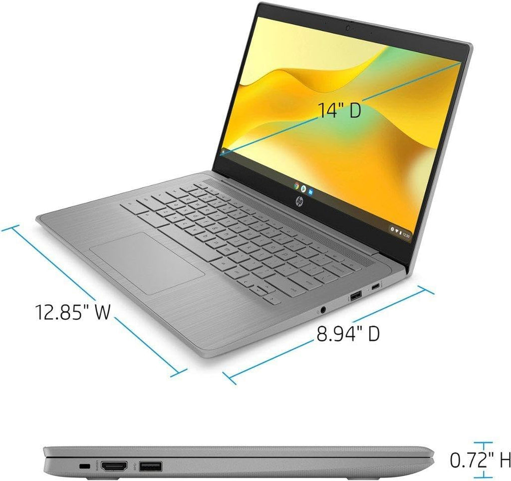 14" HD Chromebook Intel Celeron N4120 4GB RAM 128GB Storage A739386