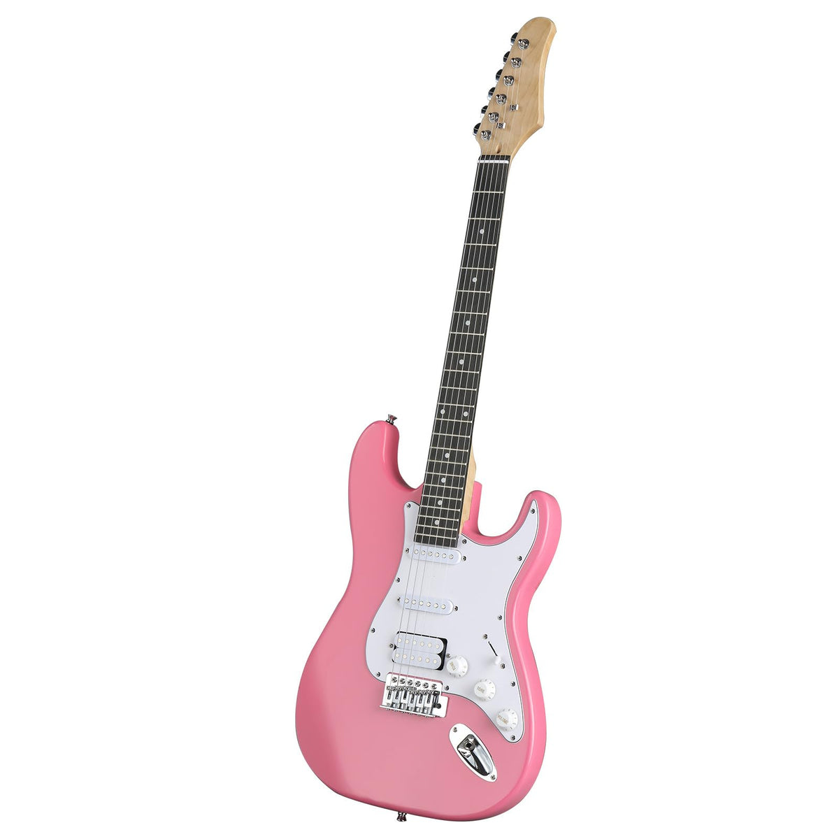 39 Inch Pink Electric Guitar Starter Kit with Amp R7825