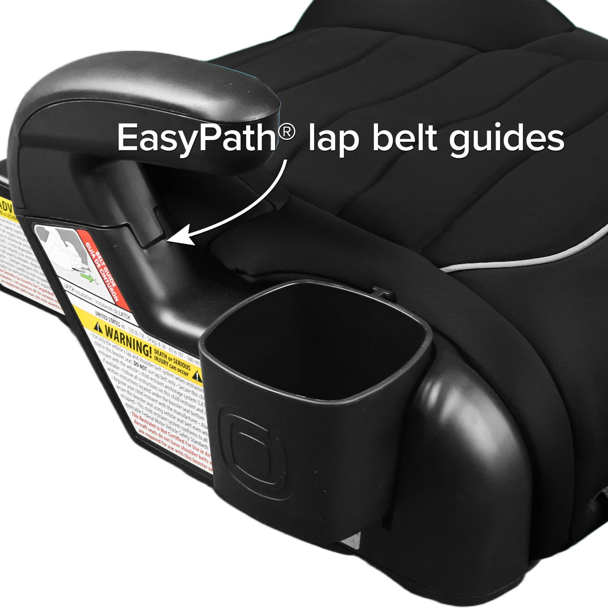 Backless Booster for Children 40-120 lbs R158