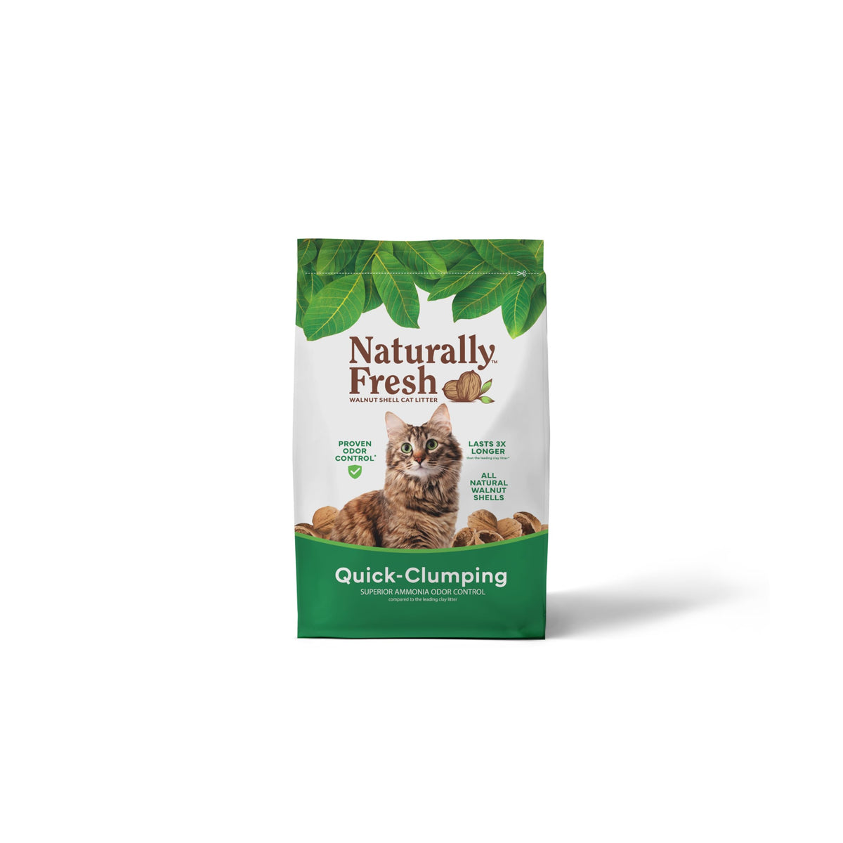 Walnut Shell Unscented Clumping Cat Litter 30 Lbs P165