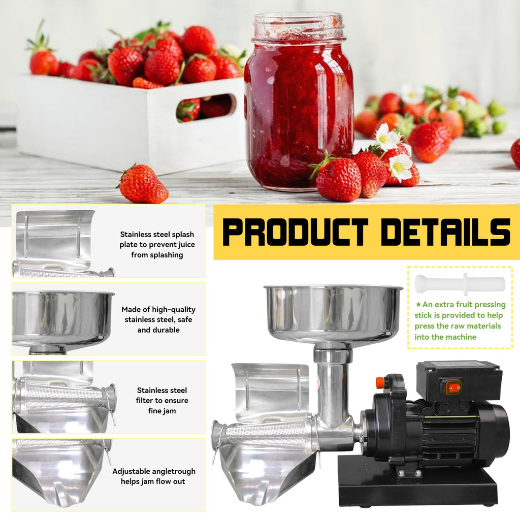 Electric Stainless Steel Jam Maker A261