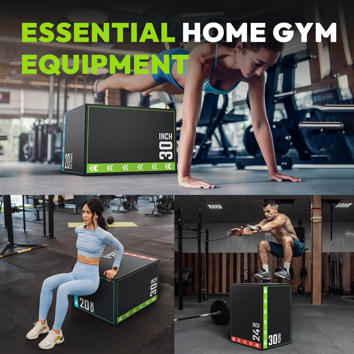 3-in-1 Plyometric Jump Box K128103