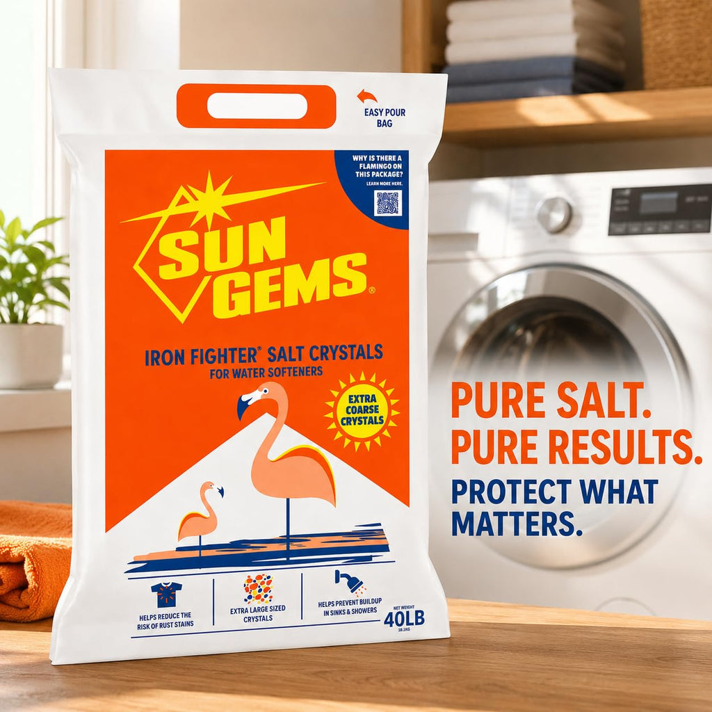 Water Softener Salt Crystals 40 lb 2 Pack B7262
