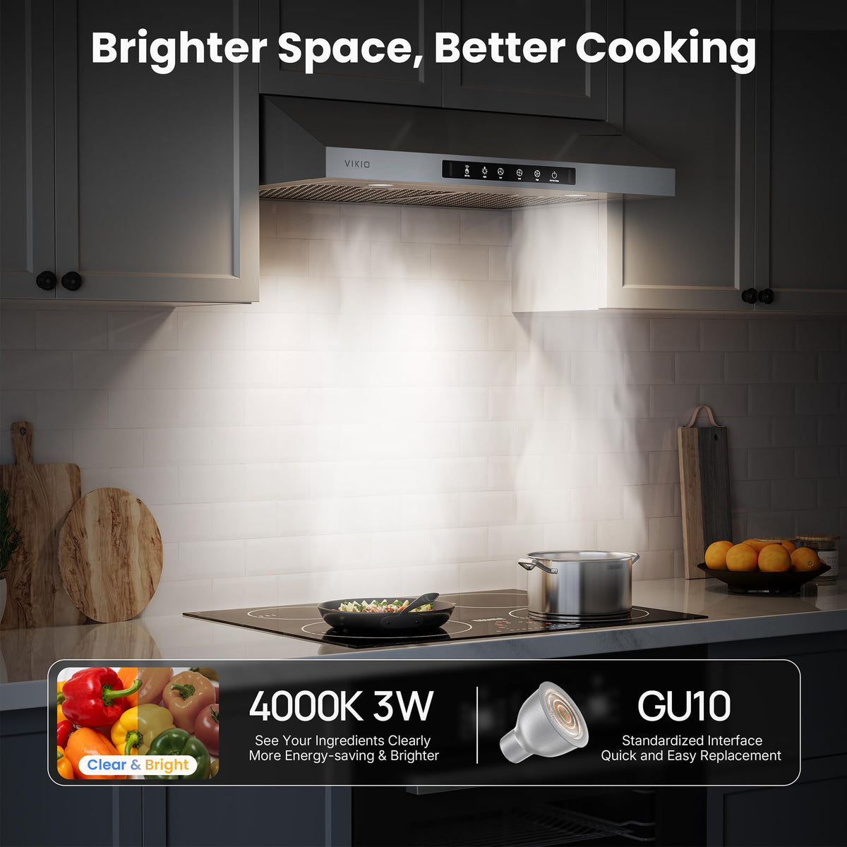 30 Inch Under Cabinet Range Hood 900 CFM Dual Motor S267318