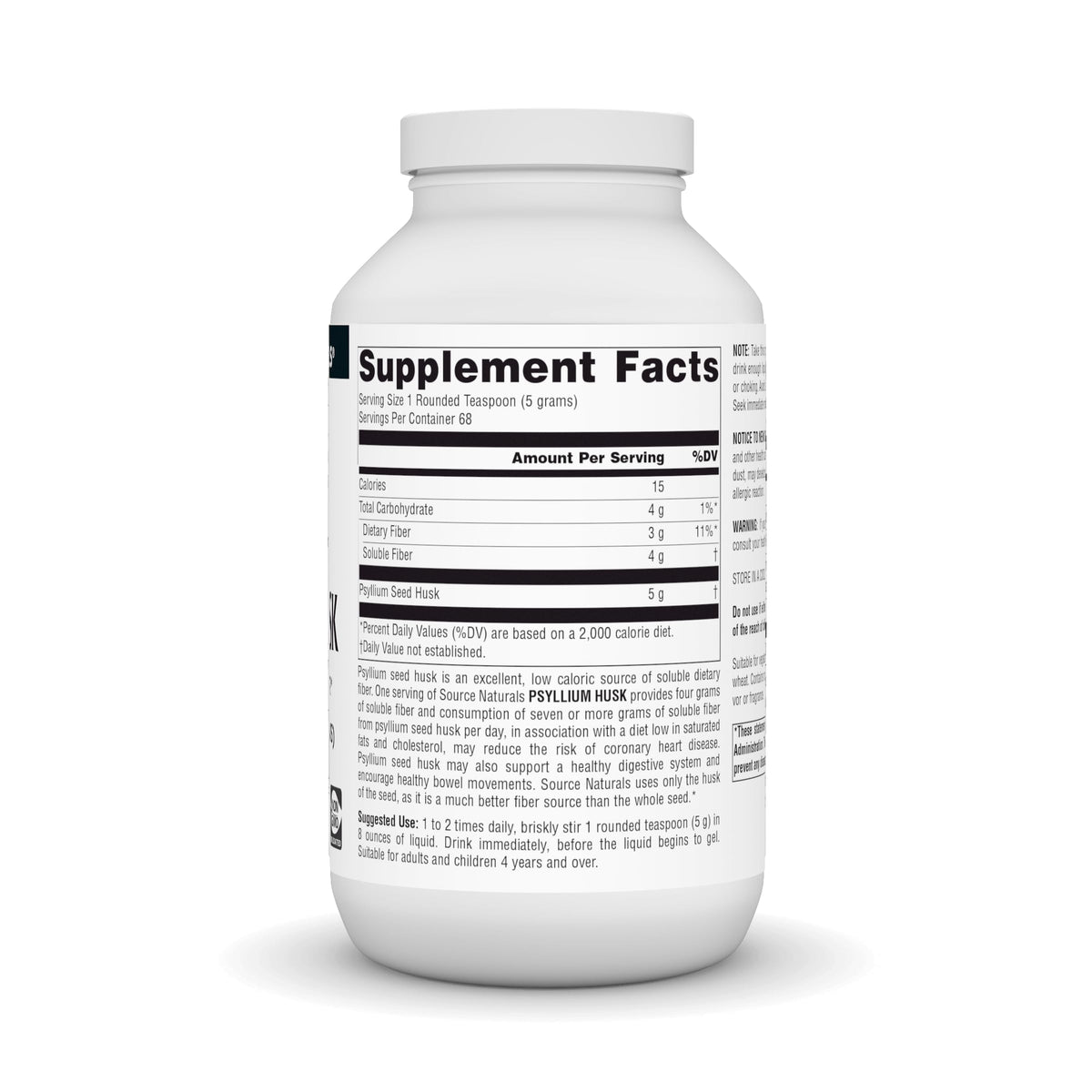 Psyllium Husk Powder, 12 oz M9022
