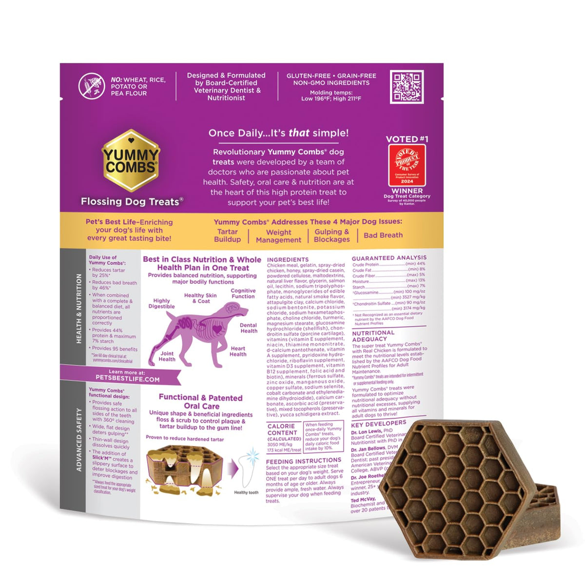 Chicken Dog Dental Treats 24oz & 36 oz D785