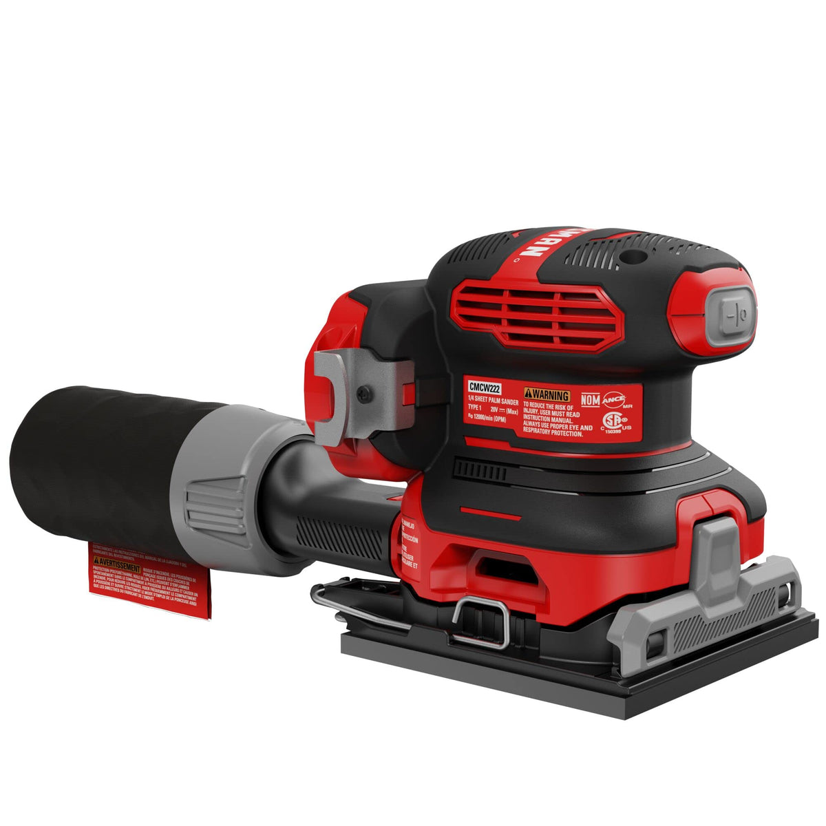 Cordless 1/4 Sheet Sander D216