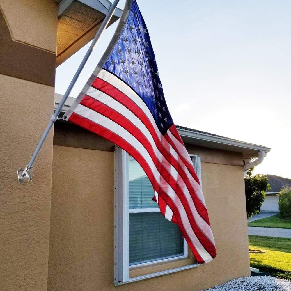 Two Position Stainless Steel Flag Pole Holder 1-1/4 inch D9906