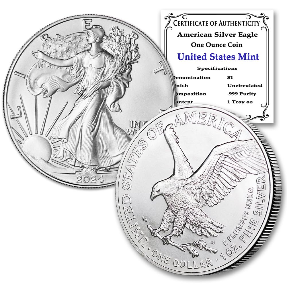 1 oz American Silver Eagle Brilliant Uncirculated G906
