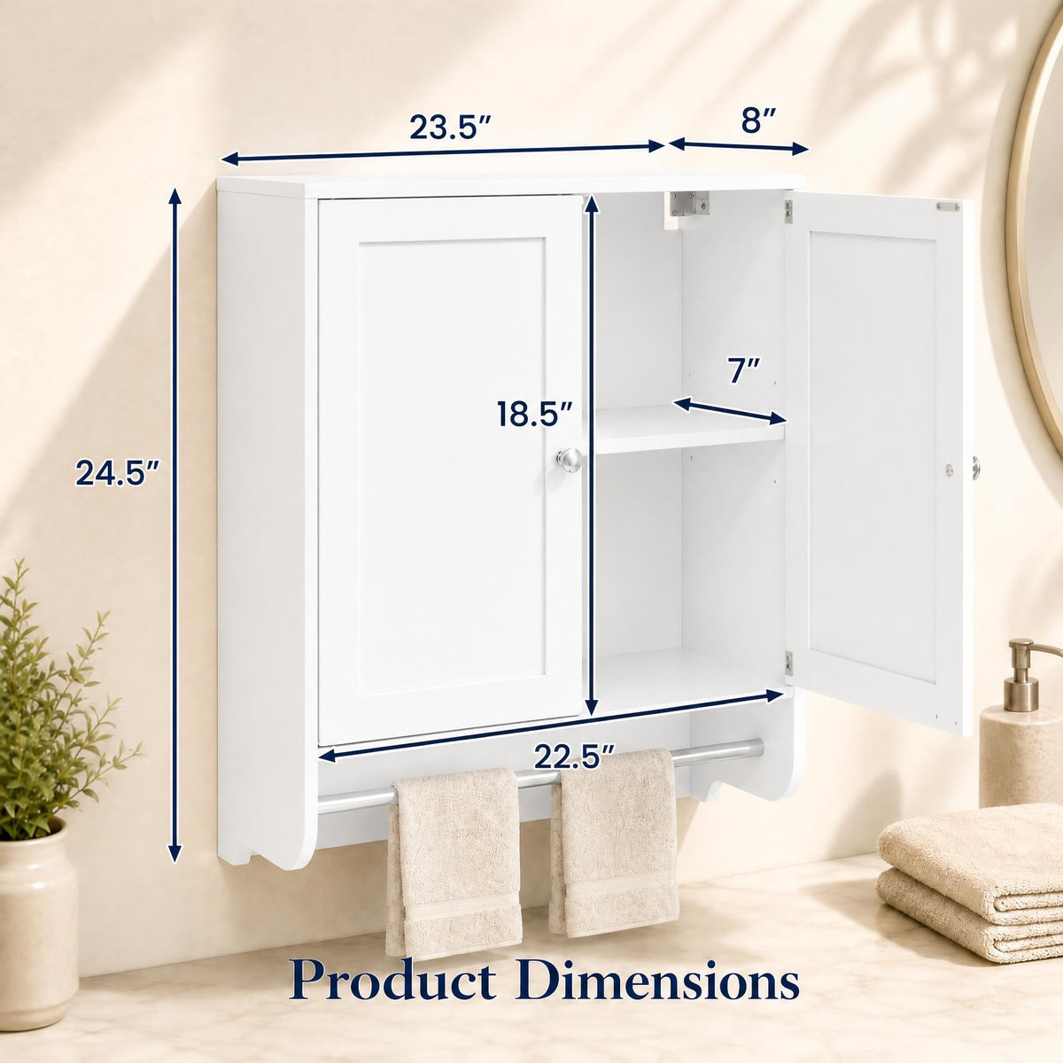 Wall Mounted Bathroom Cabinet N527138