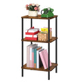 3 Tier Rustic Brown End Table B945