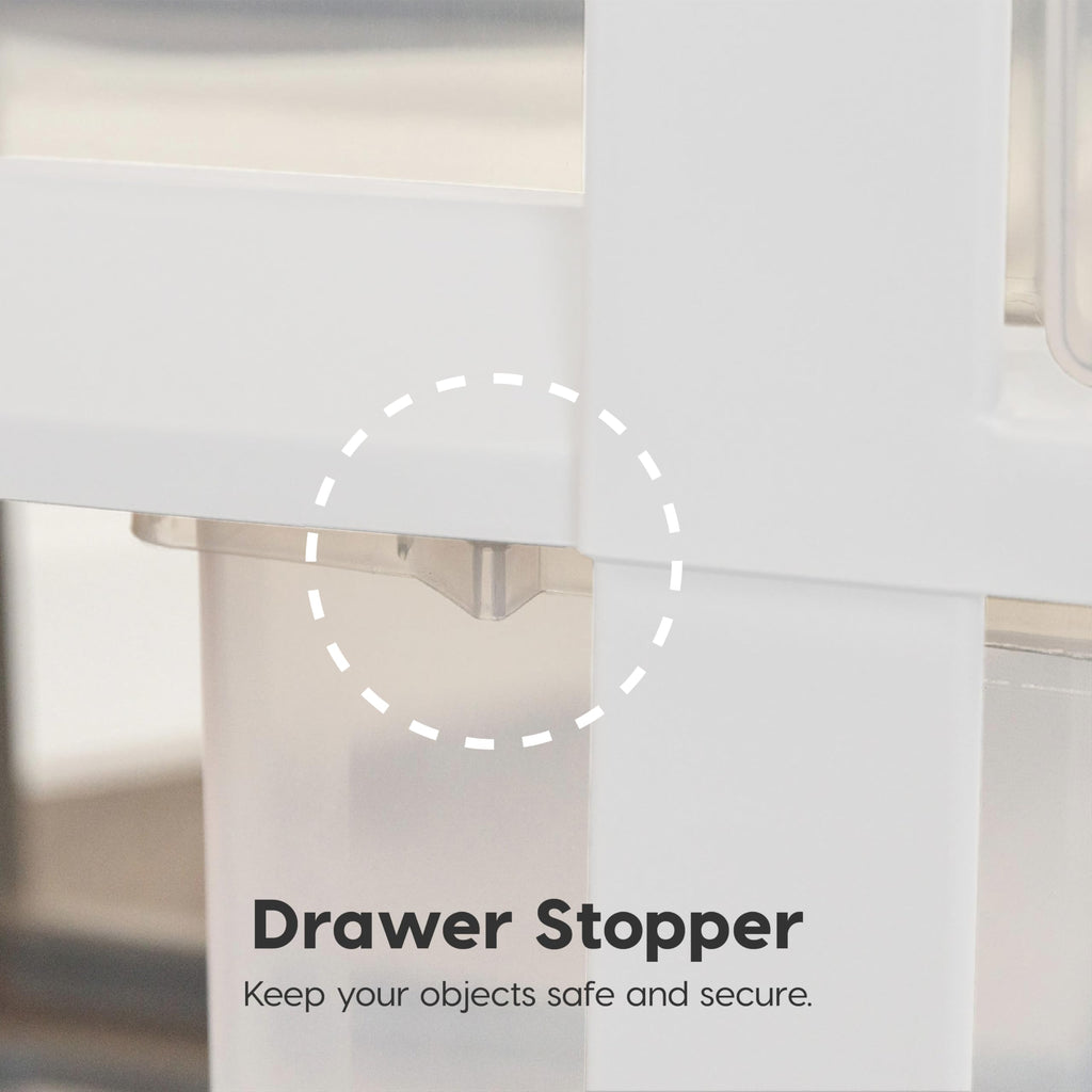 6 Drawer Rolling Storage Cart V23491