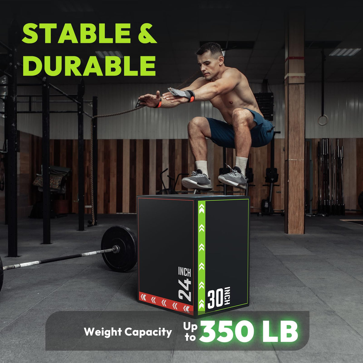 3-in-1 Plyometric Jump Box K128103