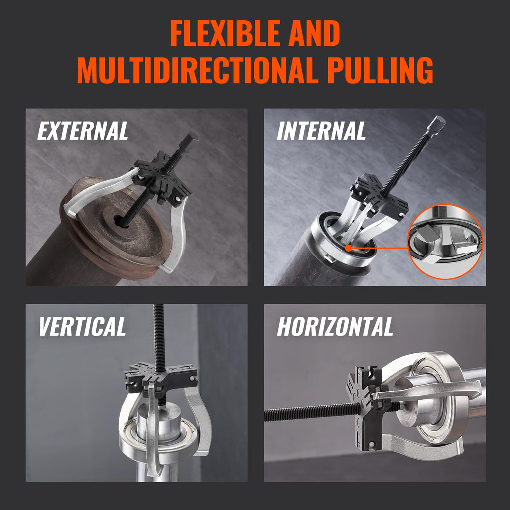 3" and 7" 3 Jaw Gear Puller Set J860481
