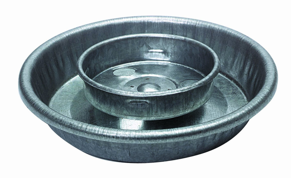 Metal Waterer Base Jar, 1 Quart Q172471