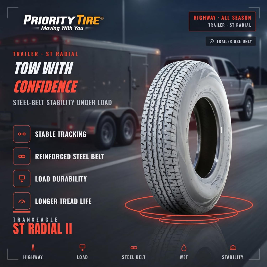 ST205/75R15 All Season 10 Ply Tire Q32364